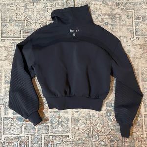 Lululemon x barre3 funnel neck sweater
